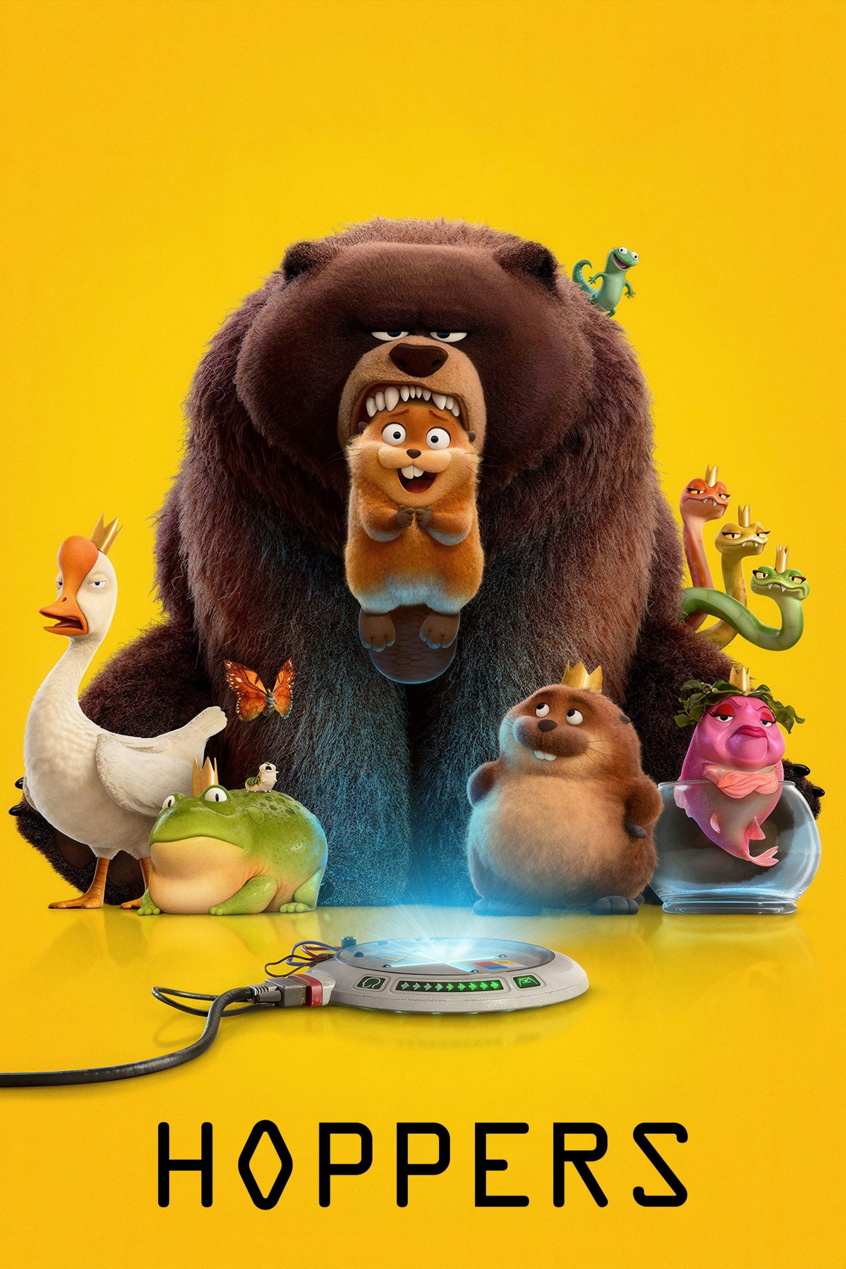 Poster for the movie "Hoppers"